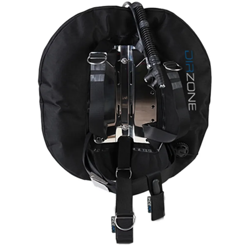 DIR ZONE Ring Wing - Set (Doppel) Winggröße 23 Liter, Backplate Edelstahl Standard Beliebt