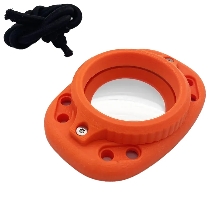 Billig Taucher Spiegel 2 (Dive Mirrow 2) Farbe orange