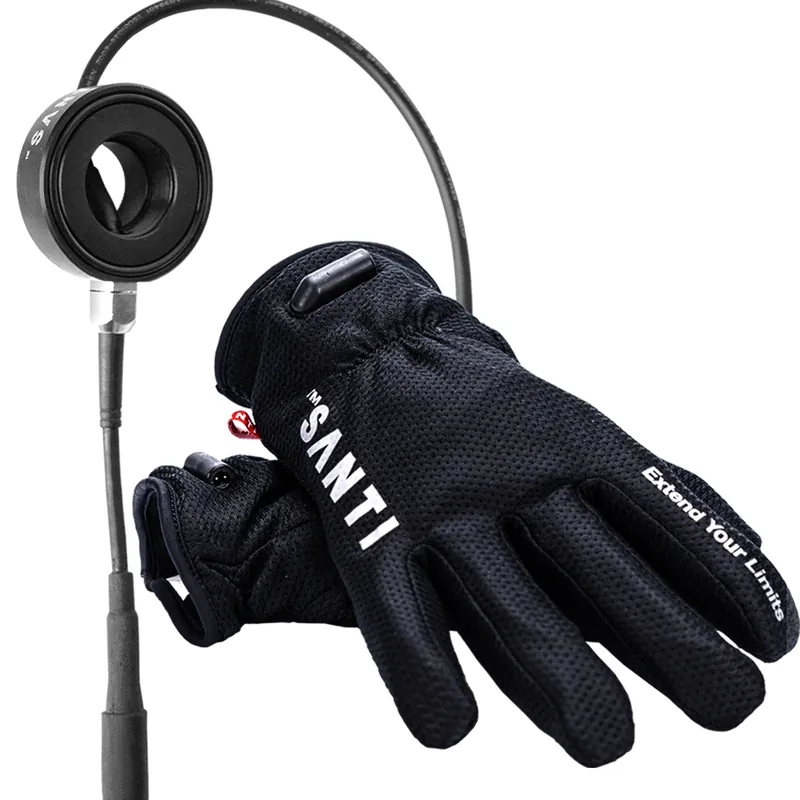 Bestpreis SANTI Comfort Set (Heizhandschuhe + Anzugdurchführung) passend für SI-Tech Ventile, Größe Handschuhe M (8)