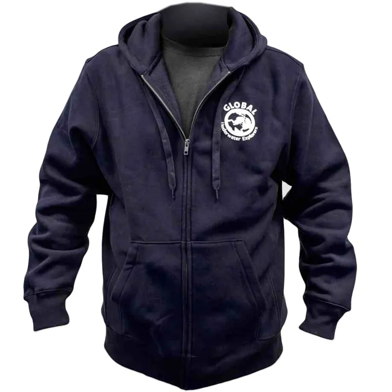 GUE Navy Zip Hoodie Größe XS Preis Gesenkt