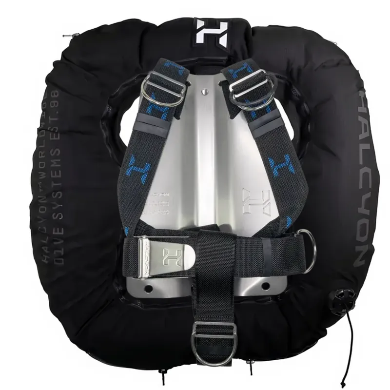 Halcyon Legend BC System Wing Set Backplate Edelstahl Small Preisknaller