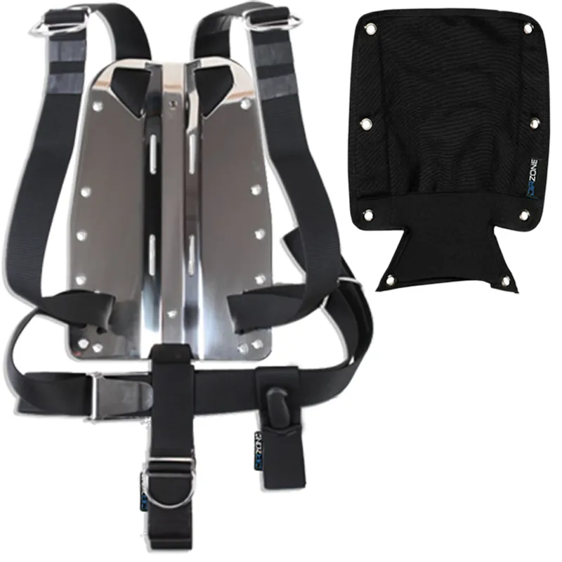 Bestseller DIR ZONE Backplate Set 3mm mit Storage Pak Backplate Edelstahl Standard