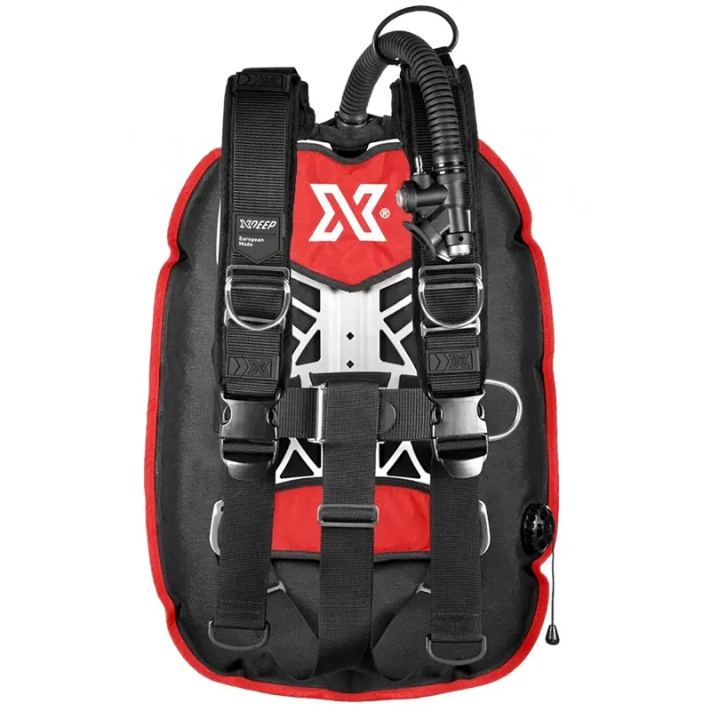 Meistverkauft XDEEP GHOST Deluxe Set Backplate Aluminium L, Wing Farbe rot