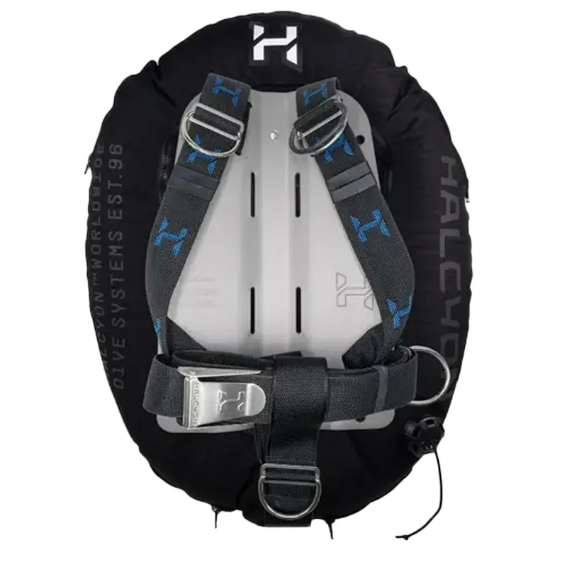 Highlight Halcyon ERA Standard BC System Wing Set ALT Backplate Edelstahl Small, Winggröße 30 lbs (13,6 kg)