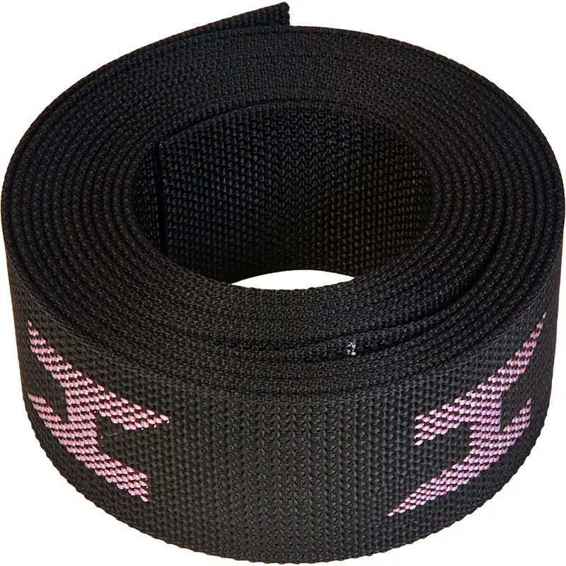 Bestpreis Halcyon Austauschgurtband (Webbing) Länge Standard ca. 12 ft / 3,70 m, Farbe schwarz - pink (altes Logo)