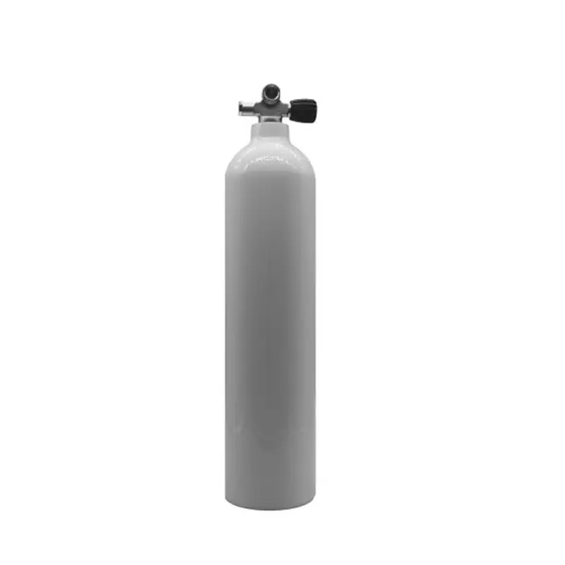 Aktuell MES 7 L Aluflasche weiß 200 bar mit Ventil 12544-RE