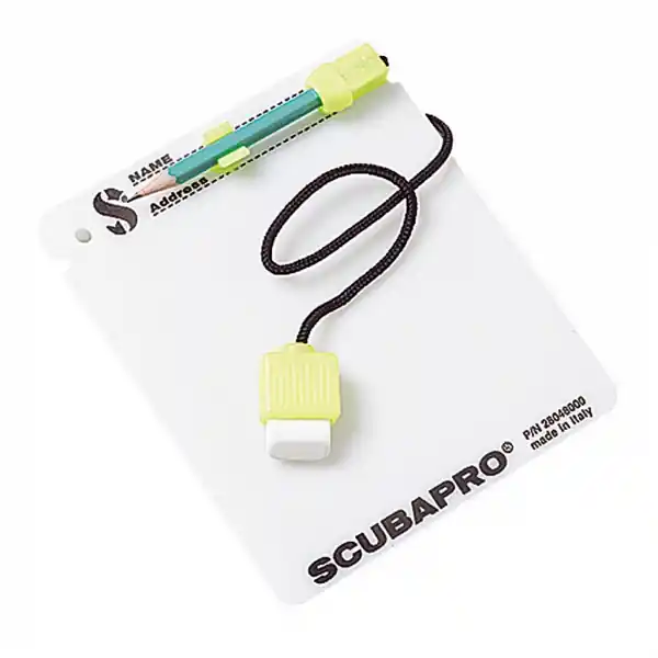 Scubapro Schreibtafel Basic Fluoriszierend Neue Kollektion