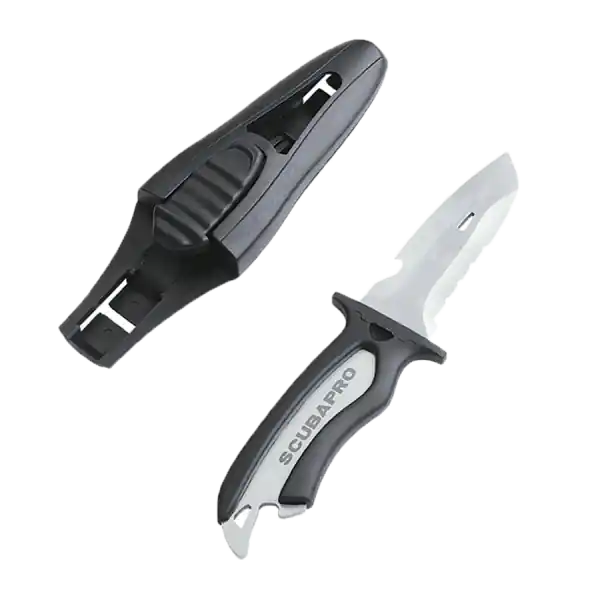 Scubapro Mako - Titanium - Tauchmesser Versand Am Gleichen Tag