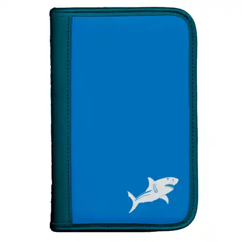 Taucherlogbuch sub-book - Farbe blau - Motiv Weißer Hai - ohne Einlage Markenprodukt