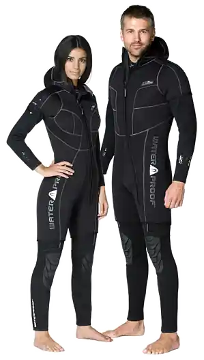 Neue Kollektion Waterproof Overvest - W-Serie - 5mm - ohne Kopfhaube - Damen - Größe XS und S - Einzelstücke