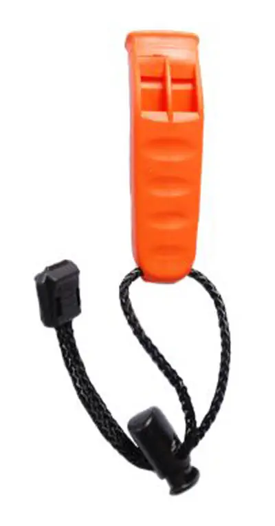 Mega-Angebot M&M Signalpfeife mit Kordel und Stopper