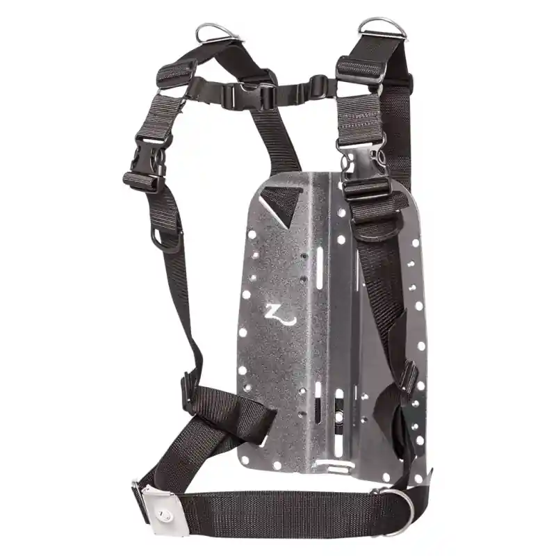 Garantierte Lieferung Zeagle Backplate System - Deluxe Stahl