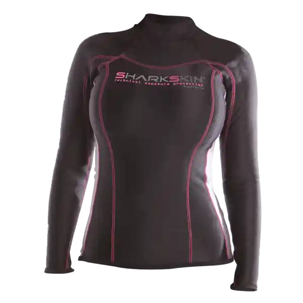 Zertifiziert Shark Skin Chillproof Langarm Shirt - Damen - Gr 06 - Restposten