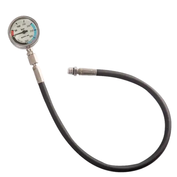 Mares XR Finimeter SPG52 - 360 Bar - 56cm Schlauch Garantierte Lieferung