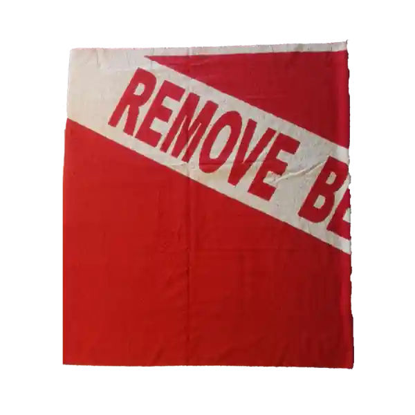 M&M Handtuch - Remove before Dive Preisreduziert