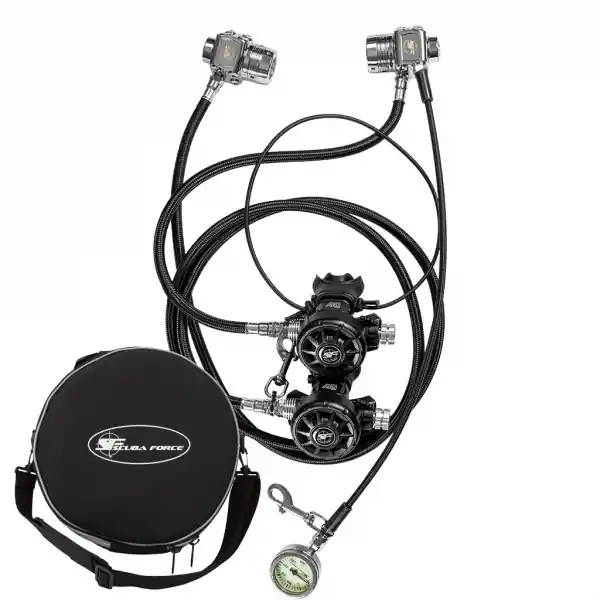Scubaforce - Atemreglerset Black Devil - Twin Tec Set III Aktuell