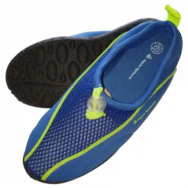 Kracherpreis Aquasphere Lisbona JR Beachwalker - blau/lime - Gr 35 - Restposten