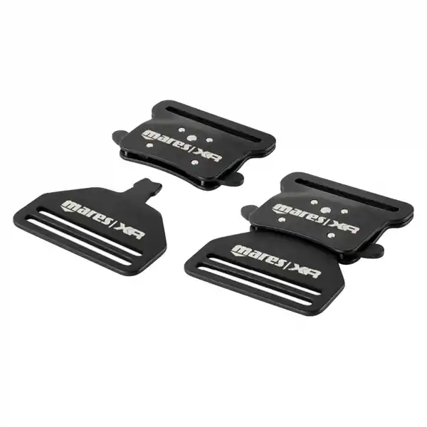 Mares Metall Buckle Aluminium schwarz - Harness Schnalle Preisreduziert