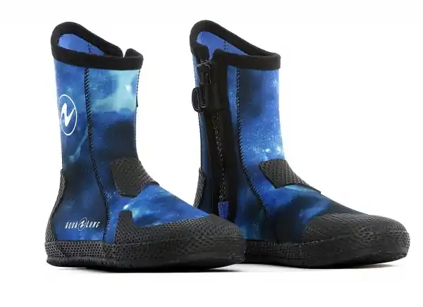 Knallerangebot Aqualung Füßling - Superzip Blue Galaxy - 5mm - Gr. 44 -