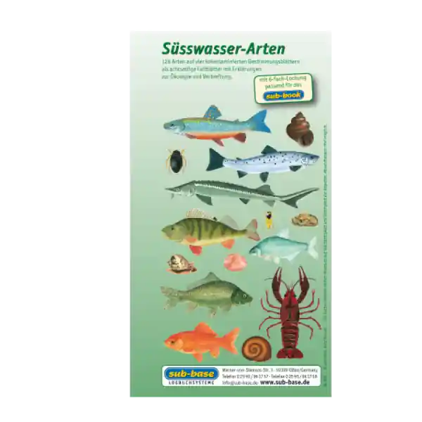 Preisreduziert Fischkartenset Süsswasser