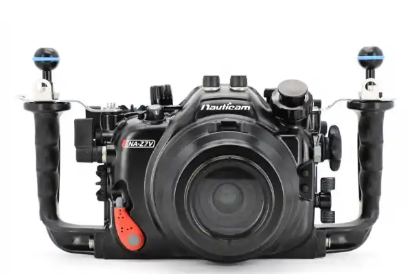 Markenprodukt Nauticam Unterwassergehäuse für Nikon Z7 und Z6 - NA-Z7V Housing for Nikon Z7 / Z6 Camera (to use with NA-Ninja V)