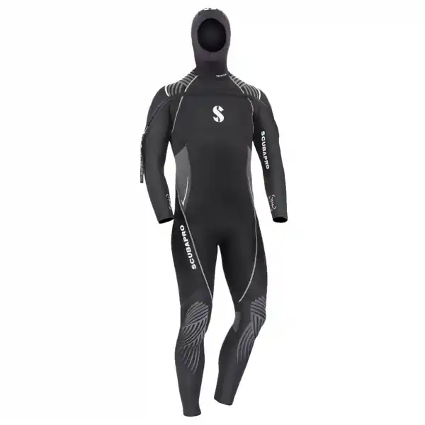 Scubapro Definition 7 mit Front Zip und Kopfhaube - Herren Billig