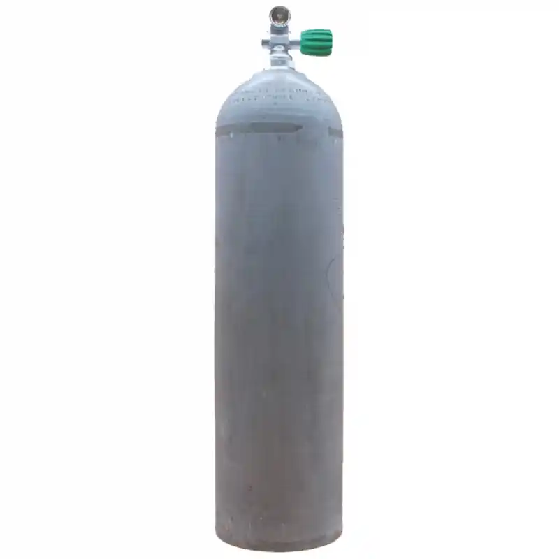 Polaris MES 11,1 L Aluflasche natur 207 bar mit Nitrox Ventil 12400RE Bestseller