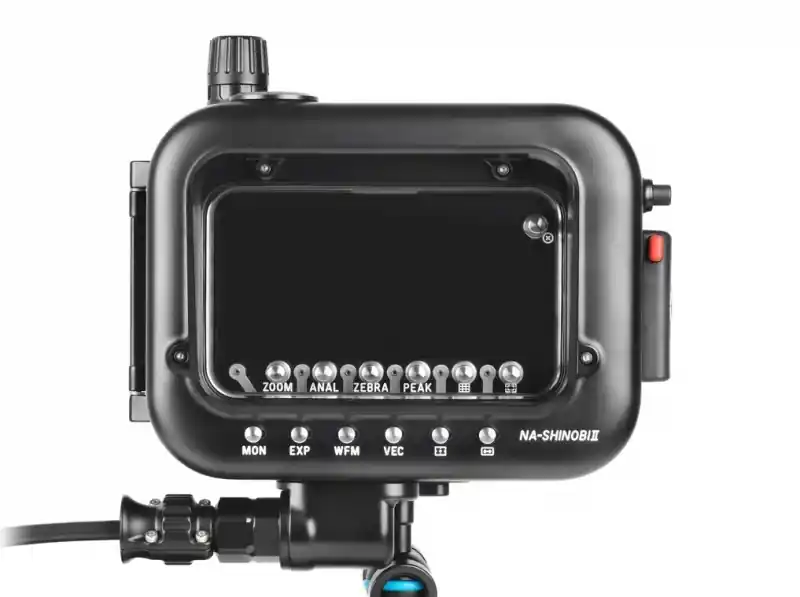 Nauticam Monitor Gehäuse - NA-Shinobi II Housing für Atomos Shinobi II 5.2 Monitor mit HDMI 1.4 Input Begrenztes Angebot