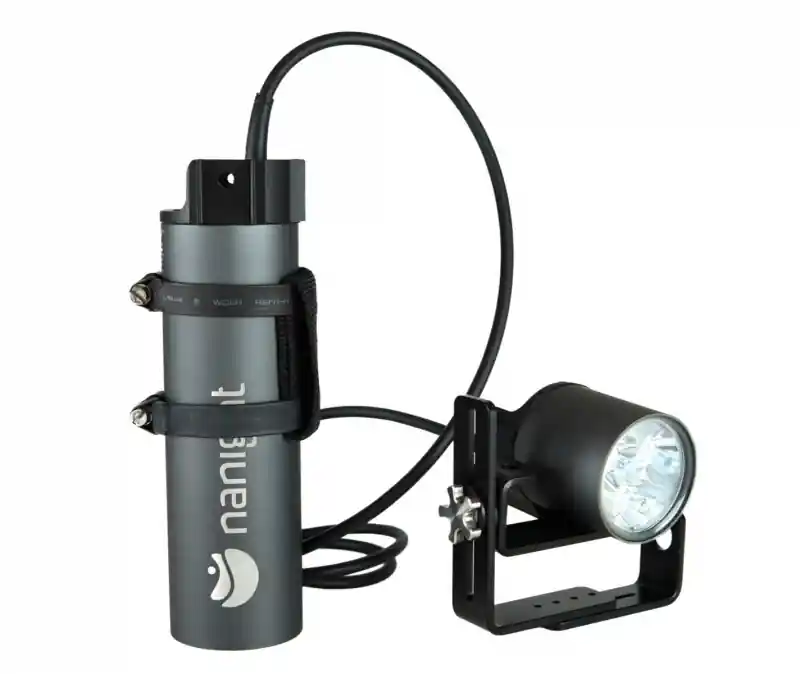 Finale Aktion Nanight NT2-PRO-CONF - Tauchlampe Nanight Tech 2 Pro - Farbe Grau