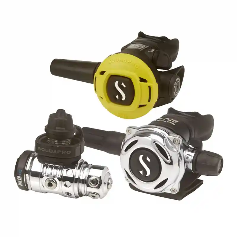 Neue Kollektion Scubapro Atemregler Bundle MK19 EVO A700 inkl. S270 Octopus