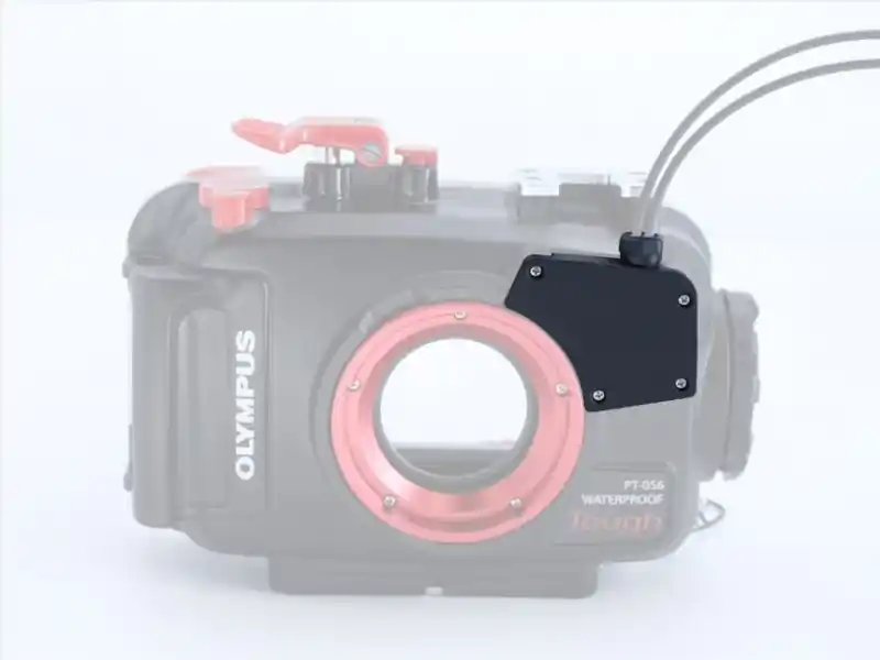 Sichere Zahlung AOI - Olympus TG6 / TG7 - PT056 / PT058 Lichtleiteradapter - Blitzadapter FCA-01