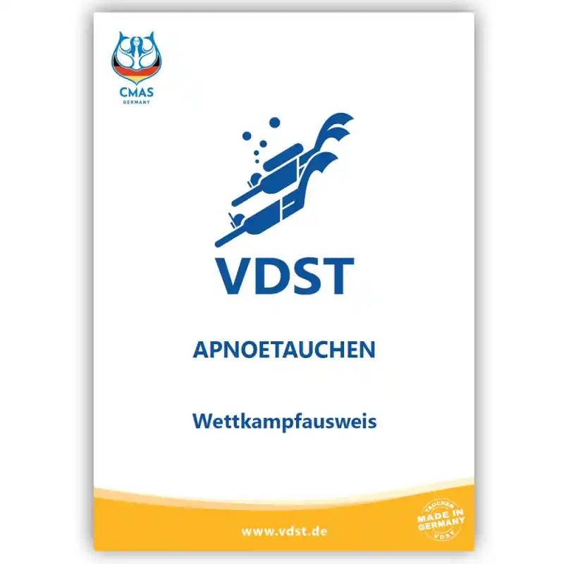 Expressversand VDST-Apnoe-Wettkampfpass