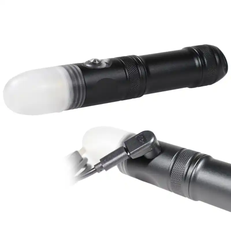 Oceama Flash - 4000 Lumen - Blitz und Tauchlampe Nur Heute