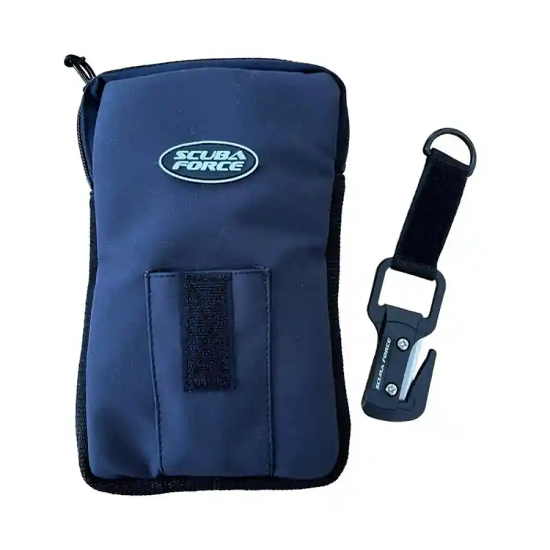 Sonderangebot Scubaforce Cargo Pocket inkl. Line Cutter - Green Line