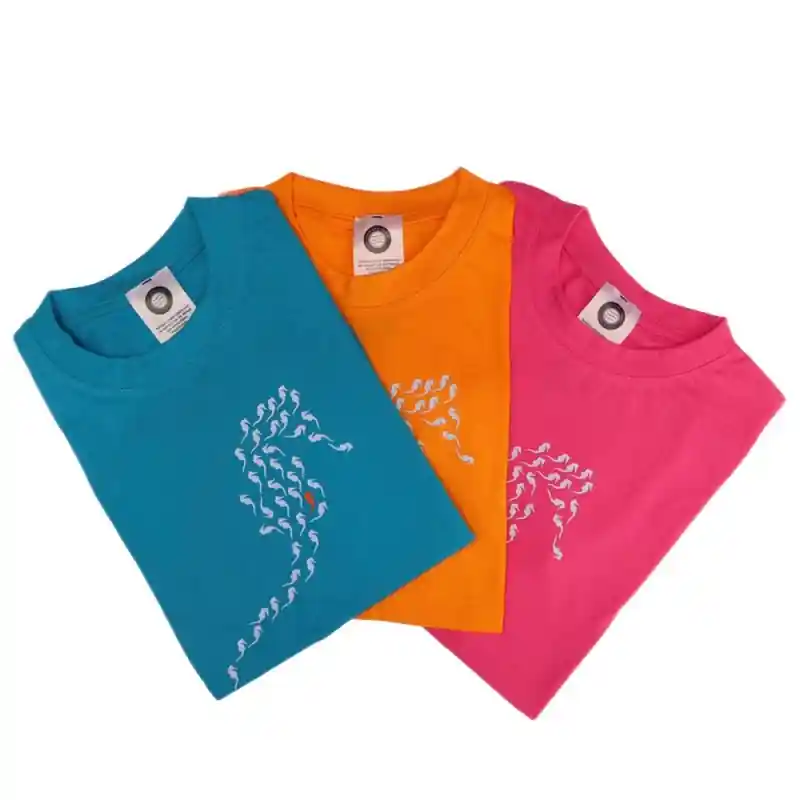 Neue Ware Fish and Ships - Kids T-Shirt - Seepferdchen