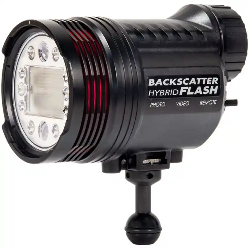 Neuheit Backscatter Hybrid Flash HF-1 - Unterwasserblitz mit Videolicht
