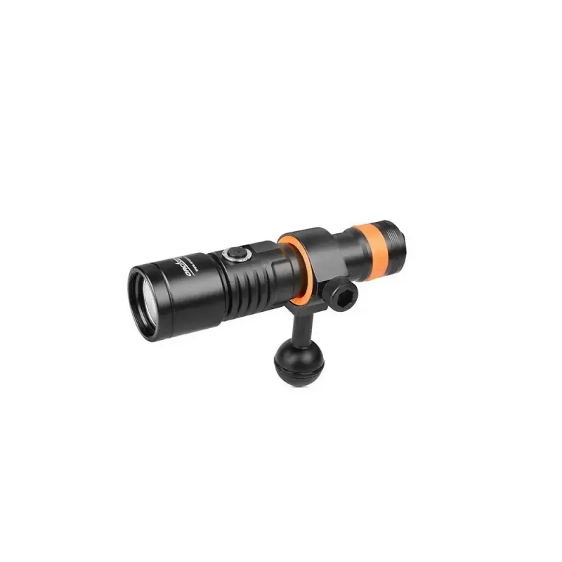 OrcaTorch - D530V Wide Shooting - Videolampe, inkl. Ball Joint,1200 lm, 6.500 Kelvin - Kaltweiß Preisreduziert