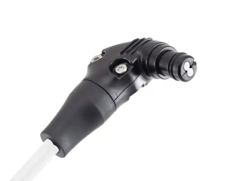 AOI L-Typ-Stecker mit Zwei Löchern für ein 2.2mm Lichtleiterkabel Neu Im Sortiment