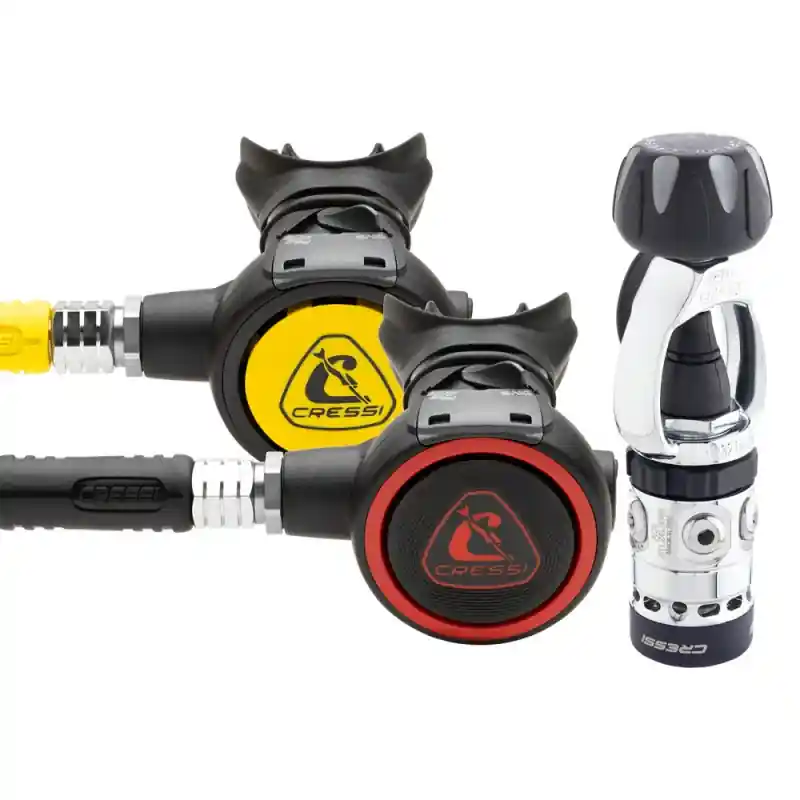 Echt Cressi - AC5 / Zen + Octopus Zen (red) - INT