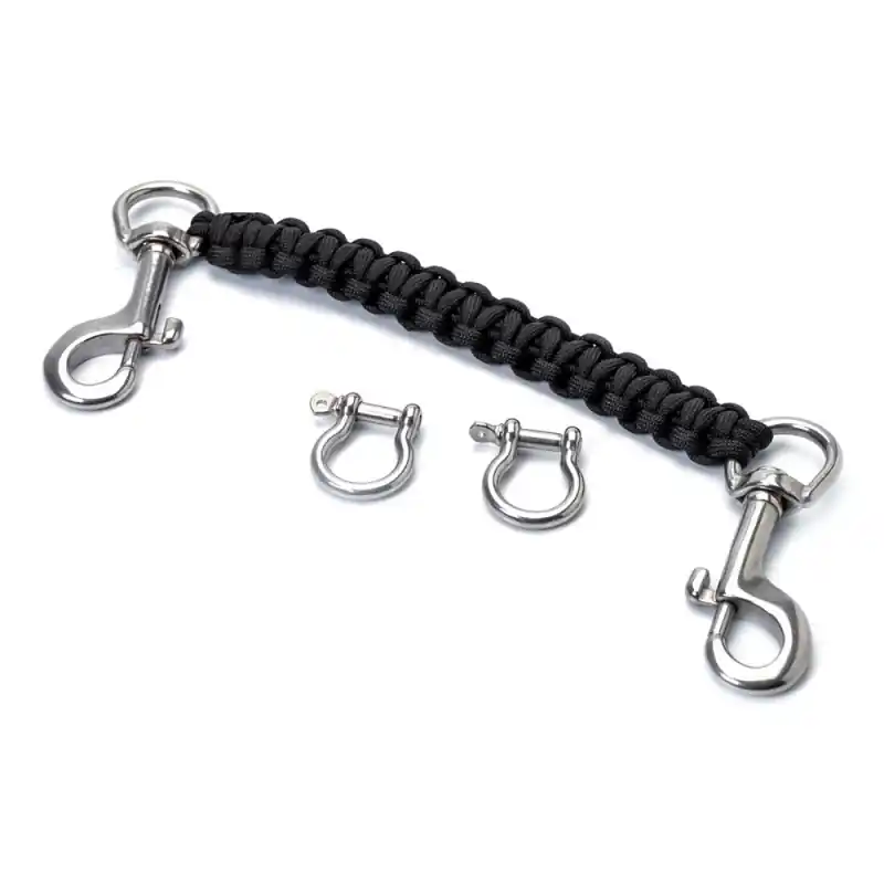 Nitescuba - Underwater Camera Housing Handle Rope Lanyard - 2x snap bolt - 30cm Ausverkauf