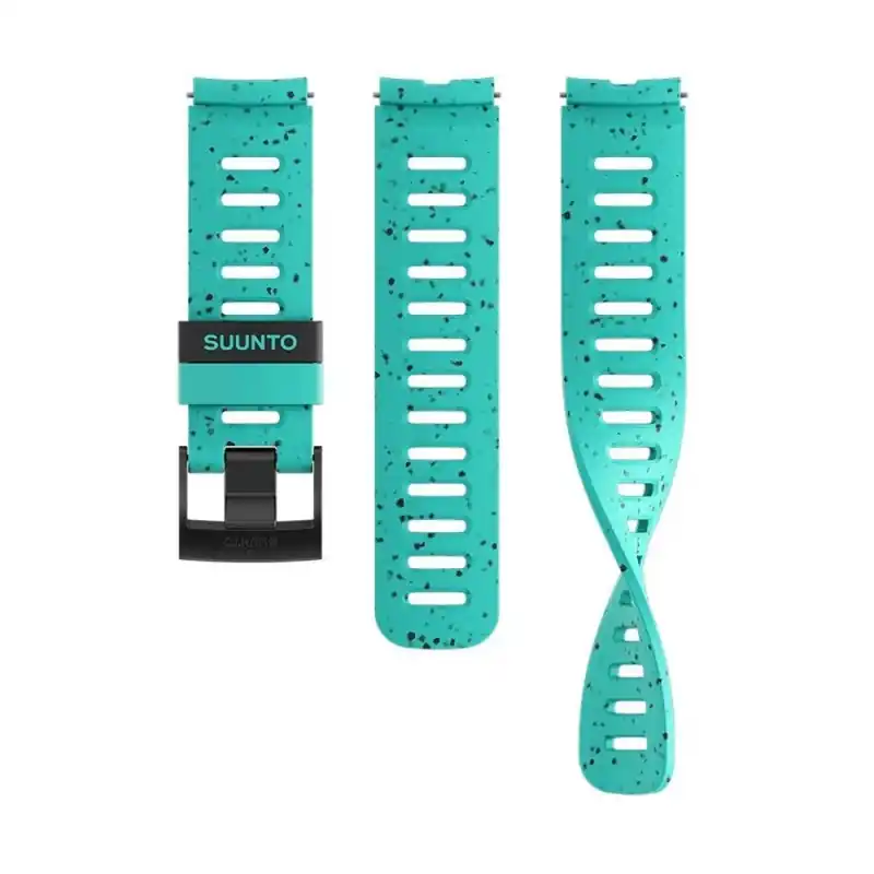 Suunto - Dive 1 Silikon Armband - 22mm - Größe S+M - Farbe Green Glow Direktkauf