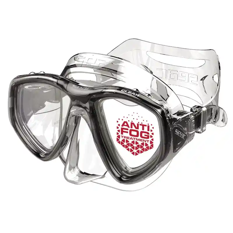 Versand Am Gleichen Tag Seac Sub Tauchmaske CLEAR - antifog