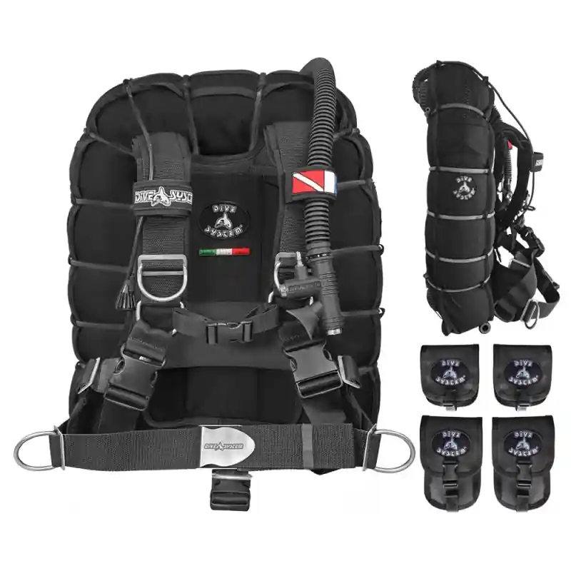 Wochenendangebot DiveSystem - Fly-Tech Wing-Jacket - Monogerät