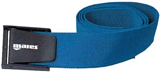 Bleigurt von Mares mit Kunststoffschnalle - Farbe blau Markenware