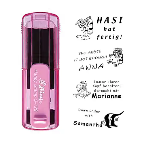 Mega-Angebot Smart-stamp - Größe 38 x 14 mm - Farbe pink