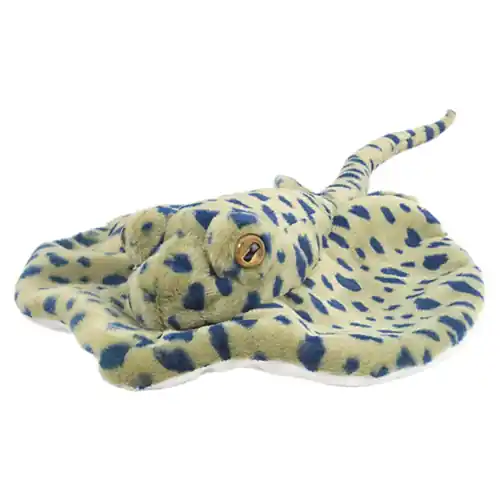 Plüschtier von Wild Republic - Blaupunktrochen - 30cm Neu