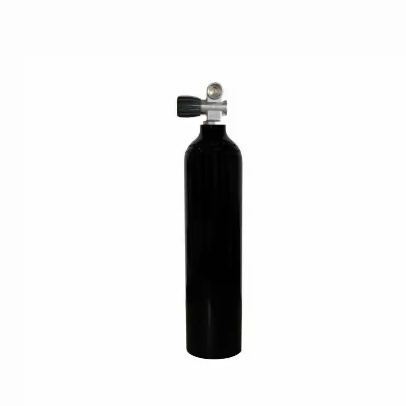 Ausverkauf Polaris MES 2L / 200 bar Aluflasche schwarz mit Ventil 12144