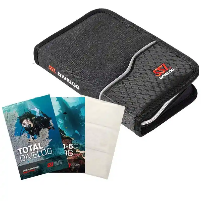 Garantierte Lieferung SSI Total Divelog Deluxe - Binder mit Füllung - Farbe Schwarz