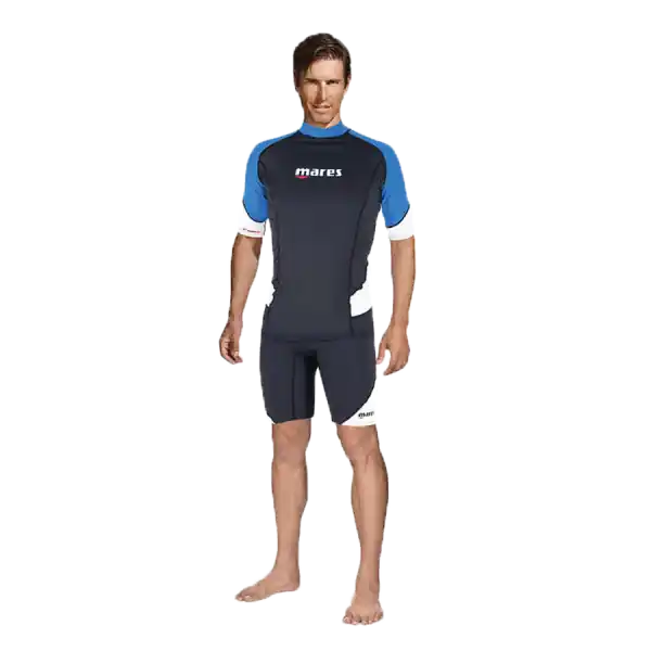 Zertifiziert Mares Trilastic Rash Guard - Kurzarm - Herren