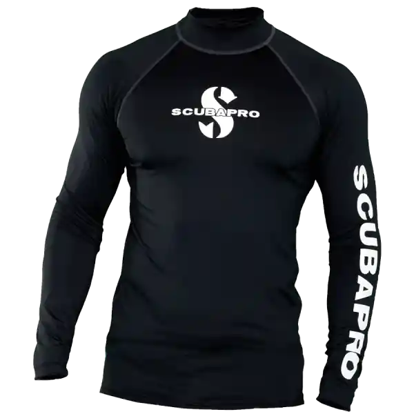 Scubapro Rash Guard UPF-50 - Herren - Langarm - Einfarbig Geprüft